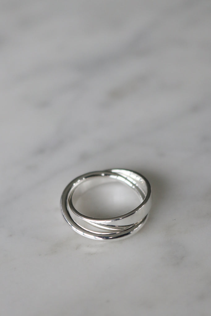 Silver Stacked Ring