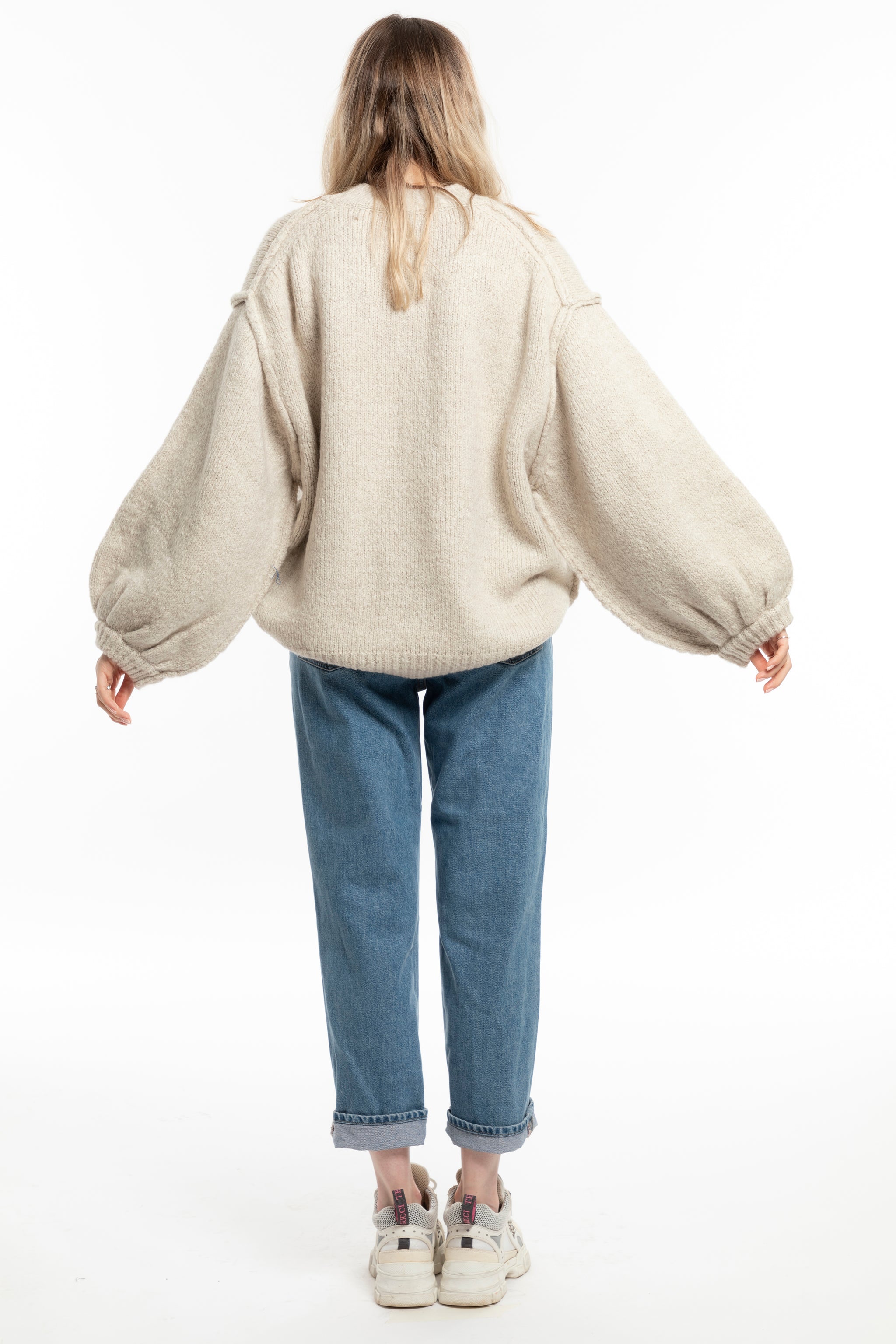 Oversized Inside Out Knit – toat Oversized Inside Out Knit – toat