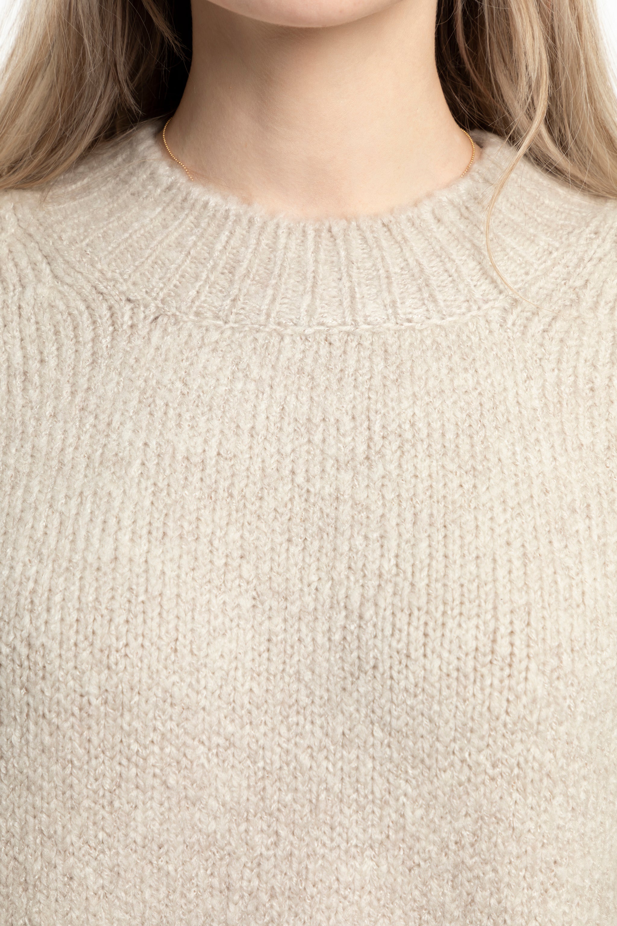 MUZE OVERSIZE INSIDEOUT KNIT