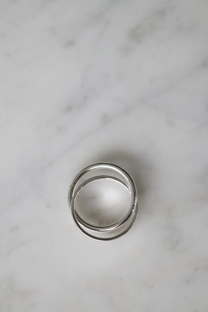 Silver Stacked Ring