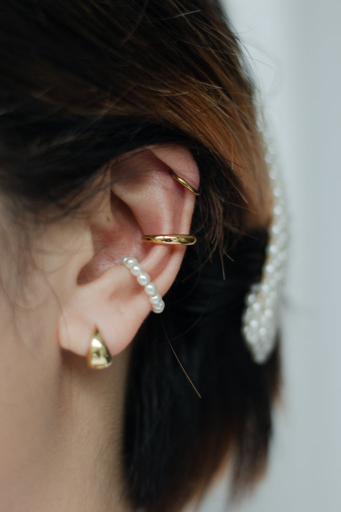 Gold Thick Ear Cuff