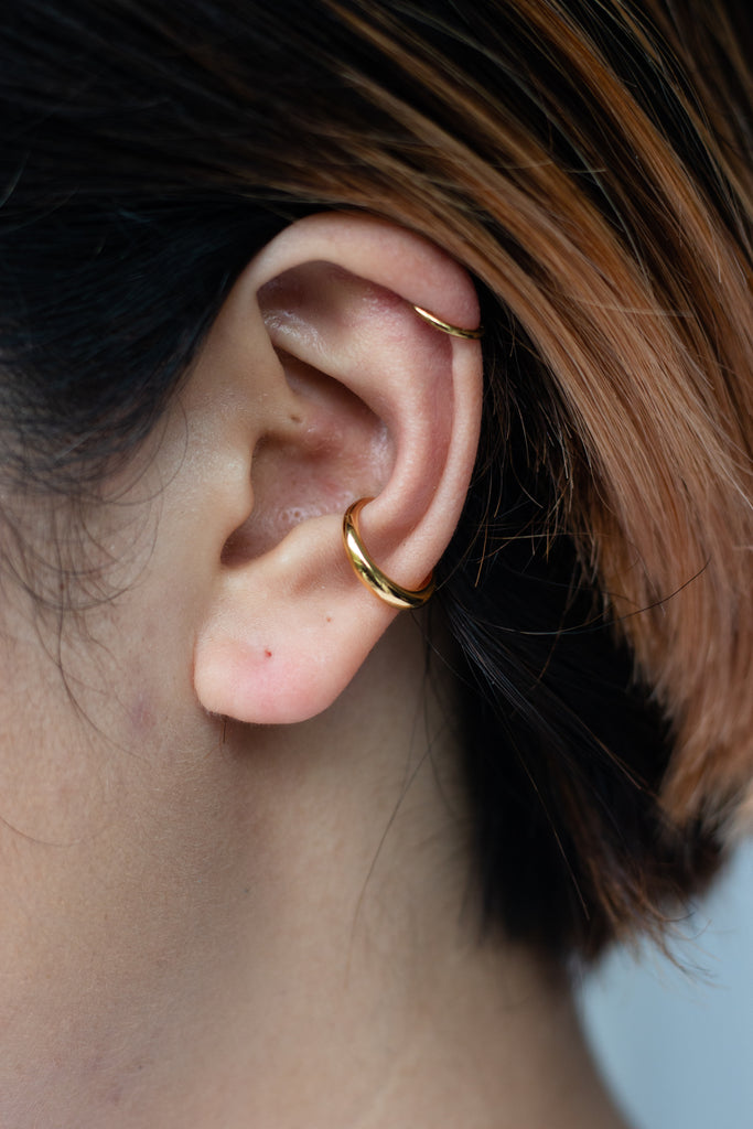 Gold Thick Ear Cuff